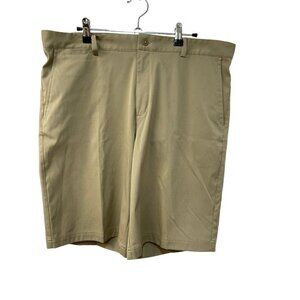 Nike Golf Tour Performance Dri Fit Shorts Khakis Flat Front Men’s Size 36